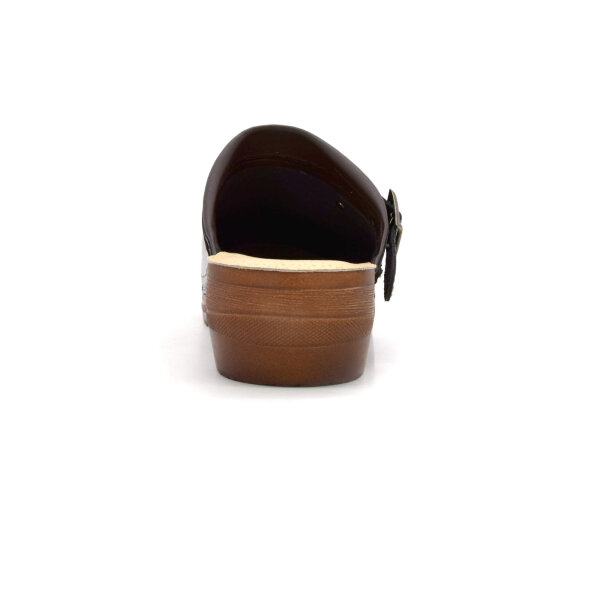 ANATOMISCHE LEDER-CLOGS