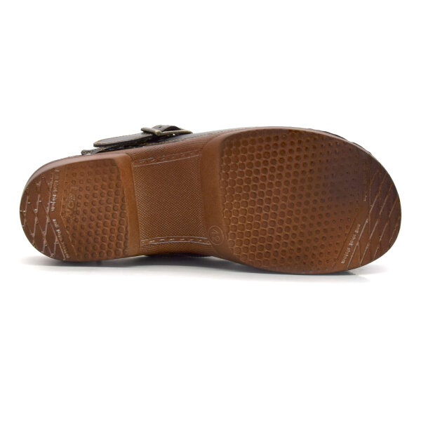 ANATOMISCHE LEDER-CLOGS