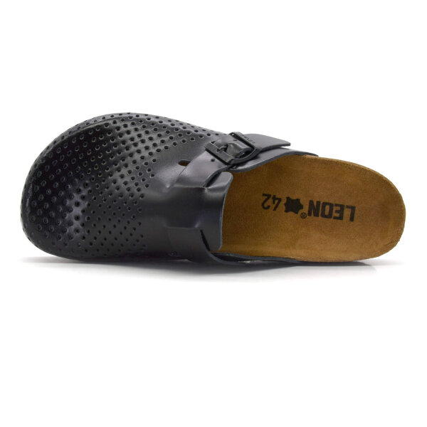 LEDER ANATOMISCHE CLOGS