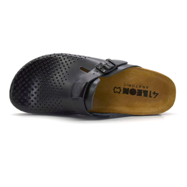 ANATOMISCHE LEDER CLOGS