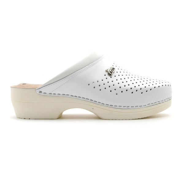 ANATOMISCHE LEDER CLOGS