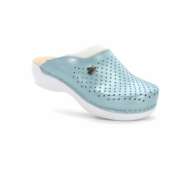 ANATOMISCHE LEDER CLOGS