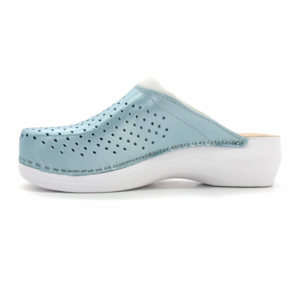 ANATOMISCHE LEDER CLOGS