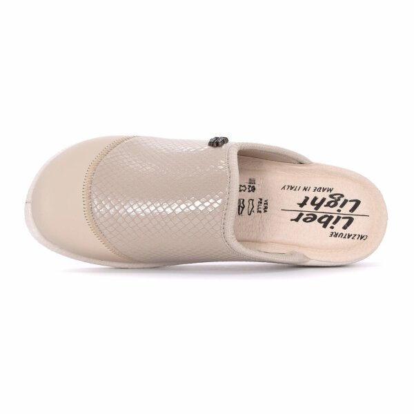 LEDER PANTOFFEL