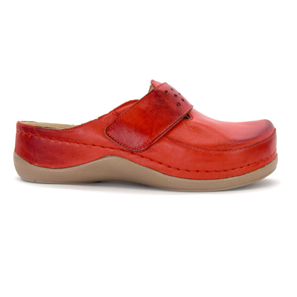 ANATOMISCHE LEDER CLOGS