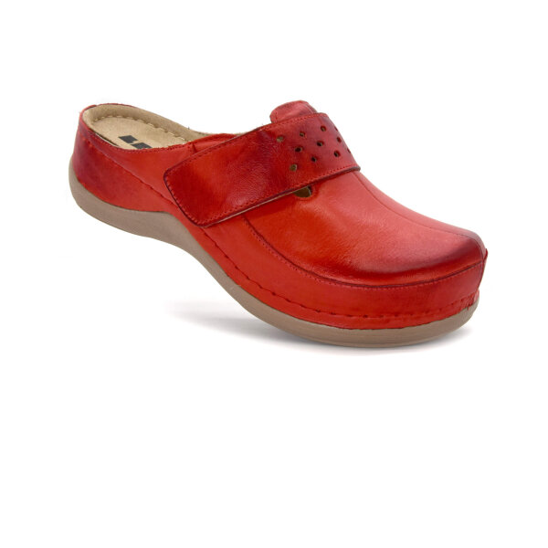 ANATOMISCHE LEDER CLOGS