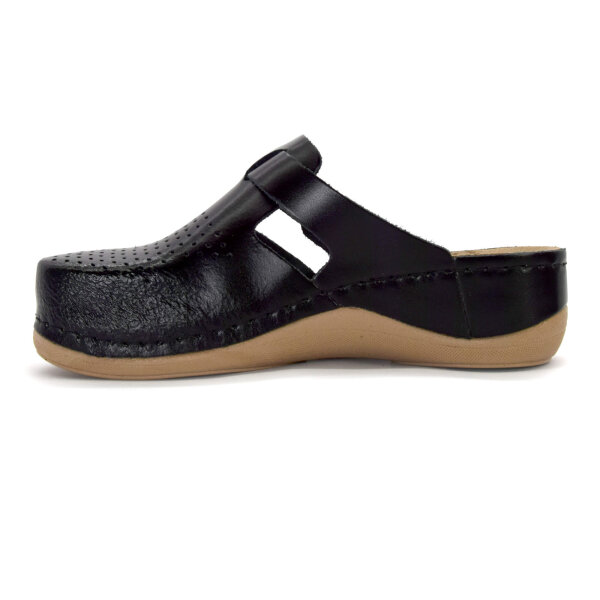ANATOMISCHE LEDER CLOGS