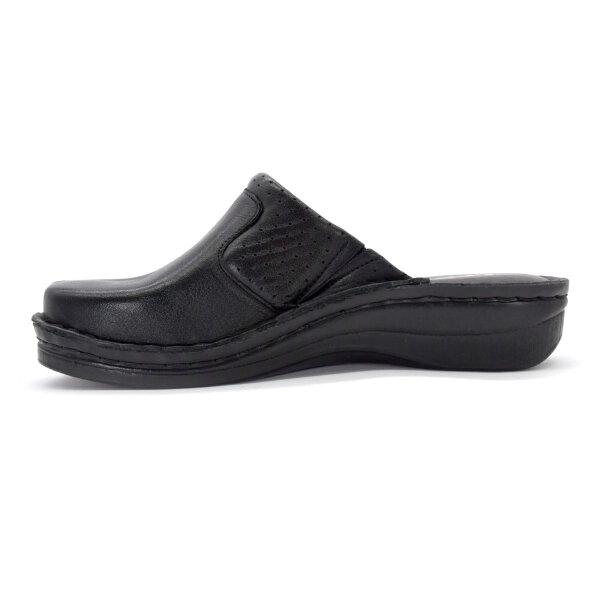 ANATOMISCHE LEDER CLOGS