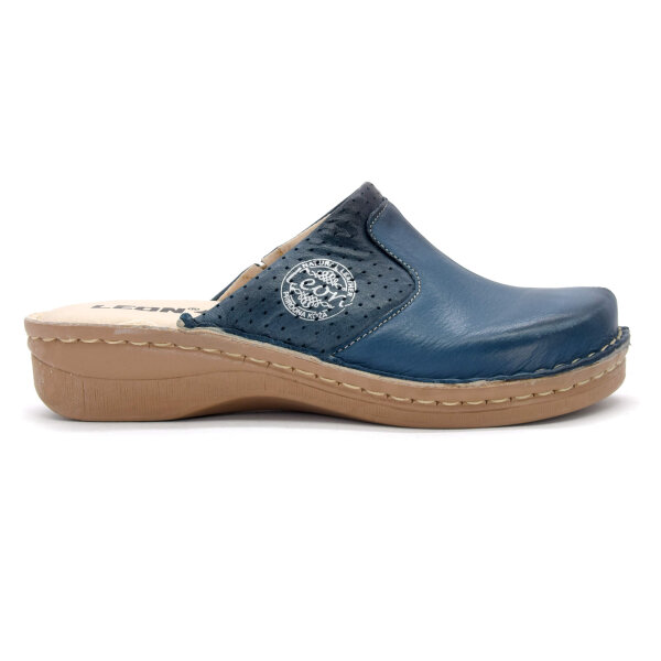 ANATOMISCHE LEDER CLOGS