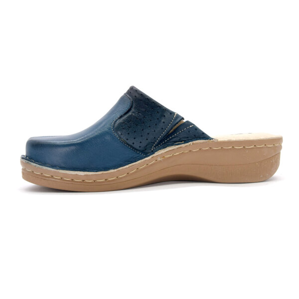 ANATOMISCHE LEDER CLOGS