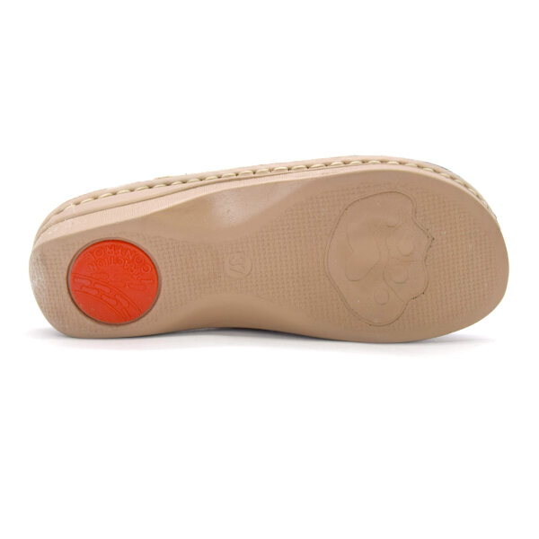 ANATOMISCHE LEDER CLOGS