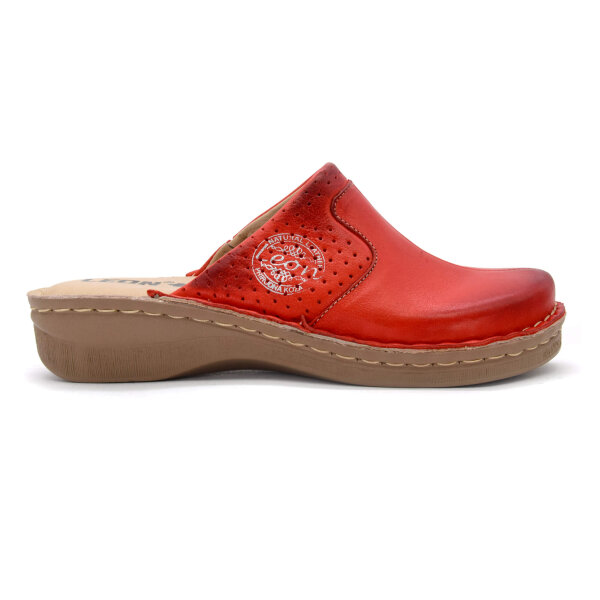 ANATOMISCHE LEDER CLOGS