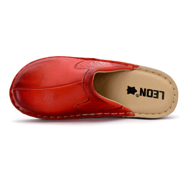 ANATOMISCHE LEDER CLOGS