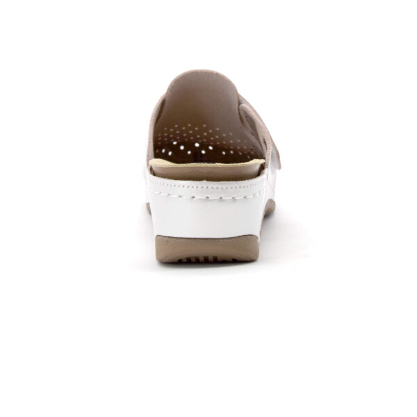 ANATOMISCHE LEDER CLOGS