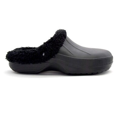 GUMMI CLOGS MIT FELL
