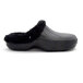 GUMMI CLOGS MIT FELL