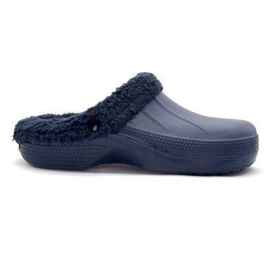 GUMMI CLOGS MIT FELL
