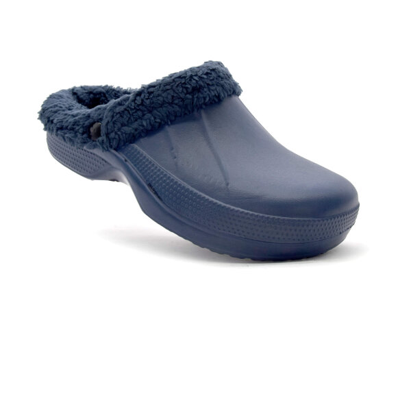GUMMI CLOGS MIT FELL