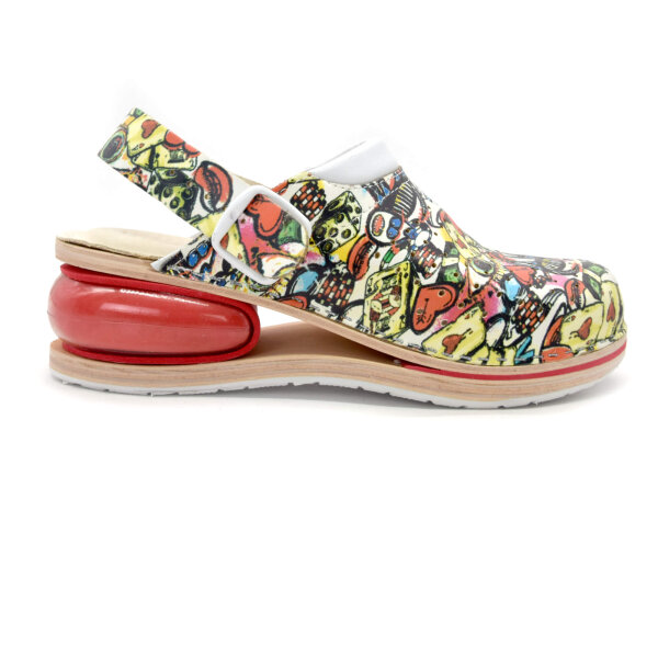 CLOGS MIT KISSEN
