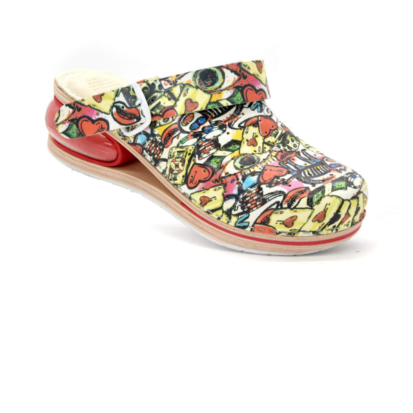 CLOGS MIT KISSEN